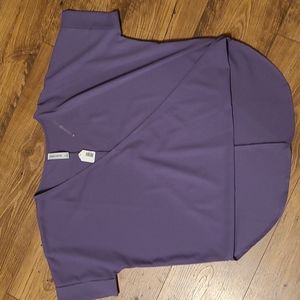 Purle high to low  shirt